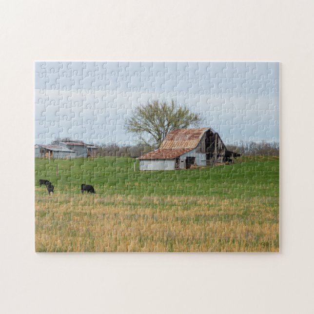 Puzzle Granja antigua de Ozark (Horizontal)