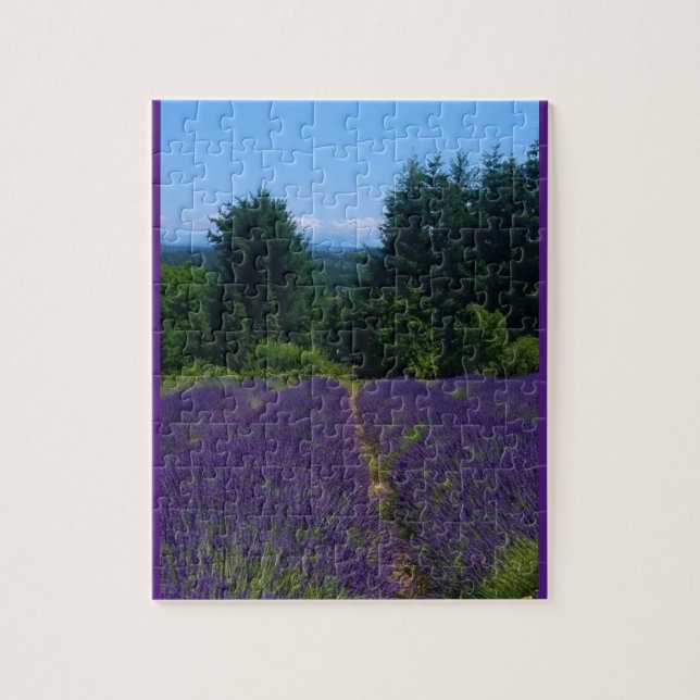 Puzzle Granja de lavanda (Vertical)