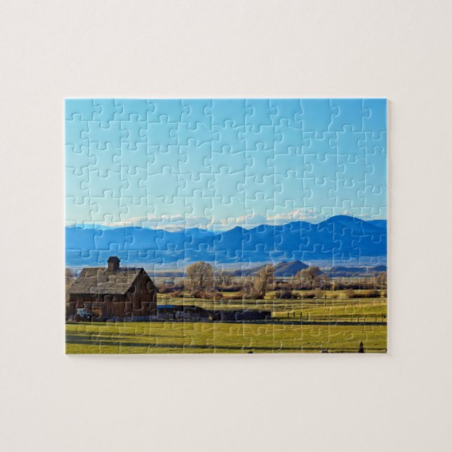 Puzzle Granja de Montaña Colorado - 8x10 - 110 pcs. (Horizontal)