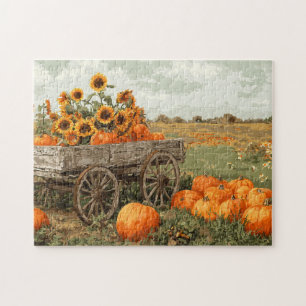 Puzzle Granja de Otoño