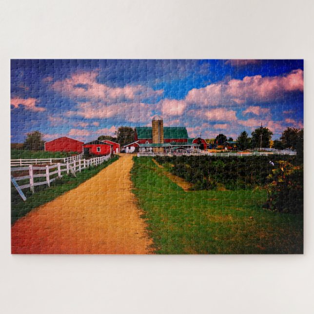 Puzzle Granja de Wisconsin (Horizontal)