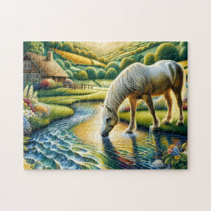 Puzzle Granja del Caballo Blanco