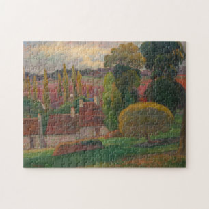 Puzzle "Granja en Bretaña" por Paul Gauguin