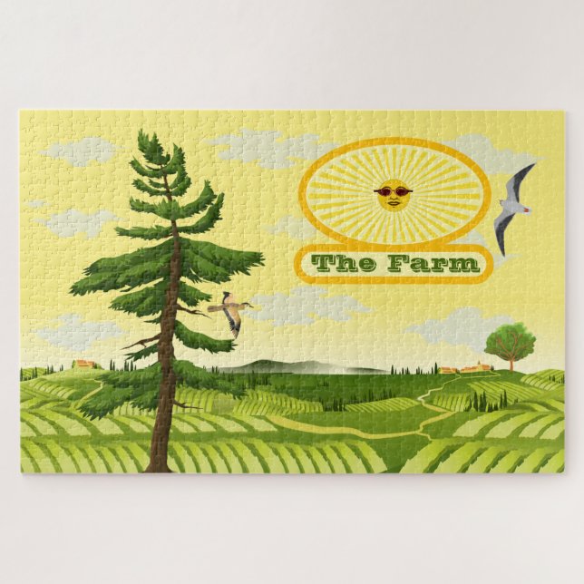 Puzzle Granja Enorme (Horizontal)