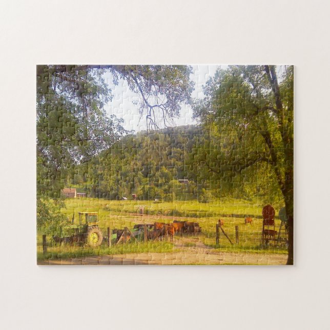 Puzzle Granja rural Minnesota. (Horizontal)