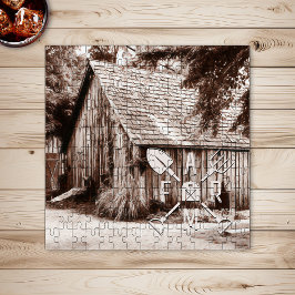 Puzzle Granja Vida Antigua Barn