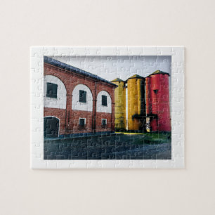 Puzzle Granja y agricultura de Italia - 8x10 - 110 pcs.