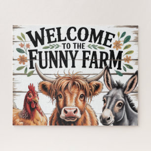 Puzzle Granjas de Animales Divertidos