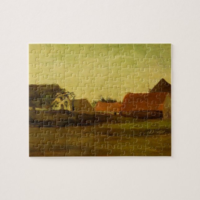 Puzzle Granjas de La Haya en Loosduinen, por Vincent van  (Horizontal)