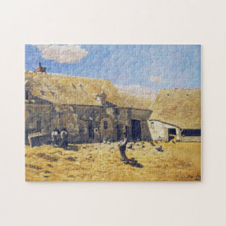 Puzzle Granjero En El Bella Artes Chailly Monet