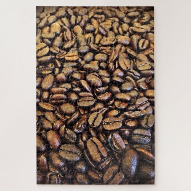 Puzzle granos de café (Vertical)