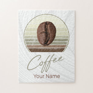 Puzzle Granos De Café Para Espresso Y Barista Retro