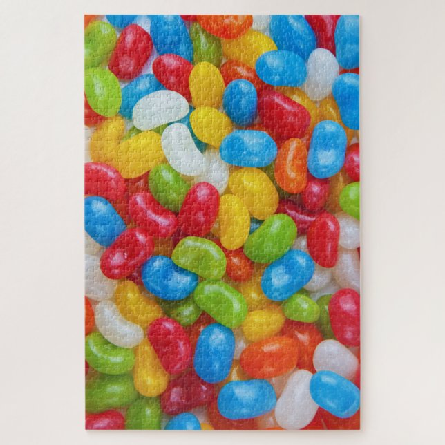 Puzzle Granos de gelatina, arcoiris y dulce (Vertical)