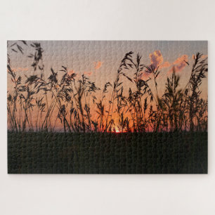 Puzzle granos de puesta de sol