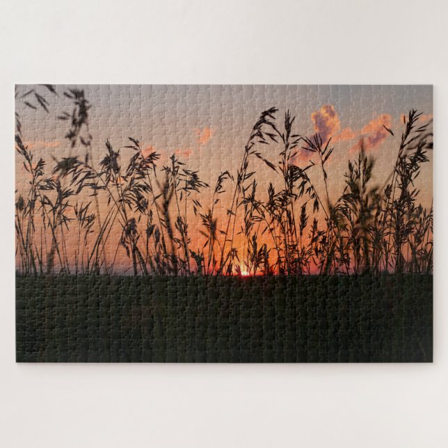 Puzzle granos de puesta de sol (Horizontal)