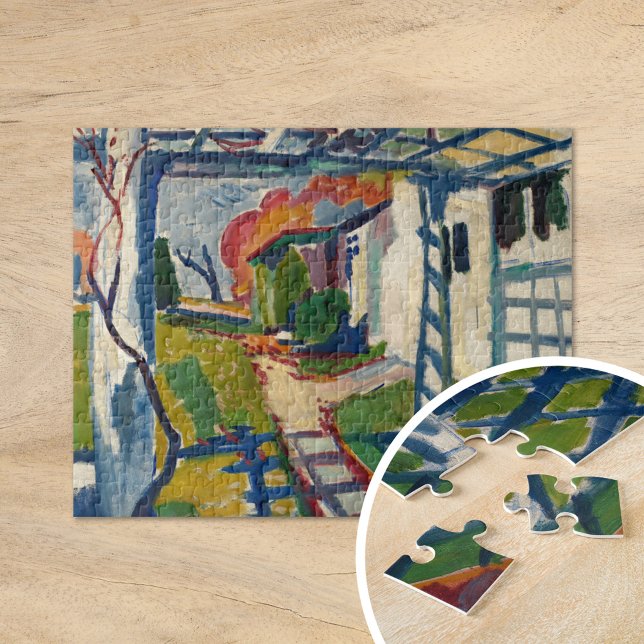 Puzzle Grape Arbor | Henry Lyman SaŪen (Subido por el creador)