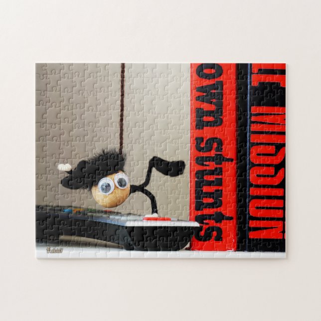Puzzle Grappige close up van 'Mission Impossible' Fubby (Horizontal)