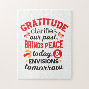 Puzzle Gratitud Aclara Nuestro Pasado – Arte Inspirador