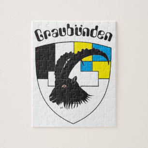 Puzzle Graubuenden Schweiz