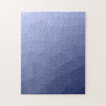 Puzzle Gray Blue gradient geometric mesh pattern Triangle<br><div class="desc">Gray blue Triangle geometric mesh with light dark blue ombre gradient.</div>