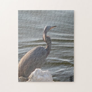 Puzzle Great Blue Heron by the Water