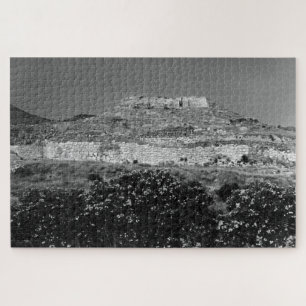 Puzzle Grecia antigua Atenas Micenas vista general de la 
