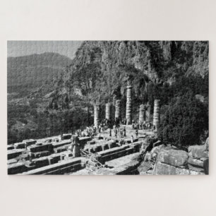 Puzzle Grecia antigua templo de Apolo Delfos