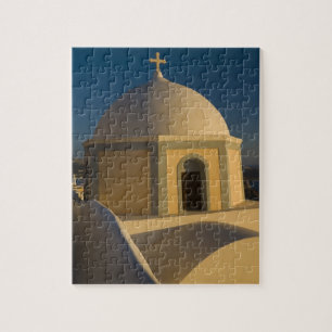 Puzzle Grecia e isla griega de Santorini pueblo de 2