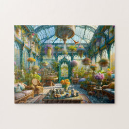 Puzzle Greenhouse Tea Garden Victorian Conservatory