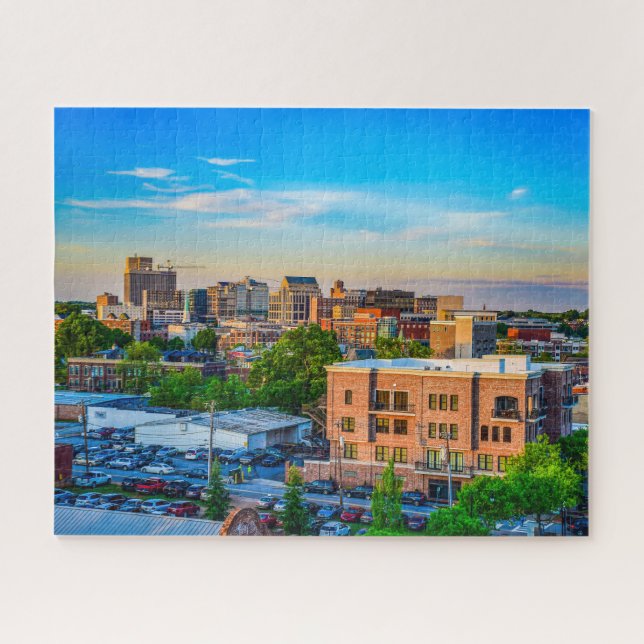 Puzzle Greenville, Carolina del Sur, Downtown Sunset (Horizontal)