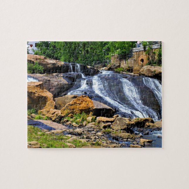 Puzzle Greenville Falls Carolina del Sur (Horizontal)