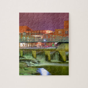 Puzzle greenville sur de carolina del centro de la ciudad