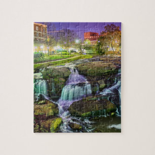Puzzle greenville sur de carolina del centro de la ciudad