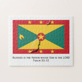 Puzzle GRENADA | Nación Bendecida | BANDERA GRENADIENSE