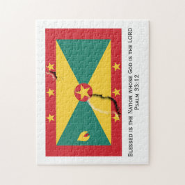 Puzzle GRENADA | Nación Bendecida | BANDERA GRENADIENSE