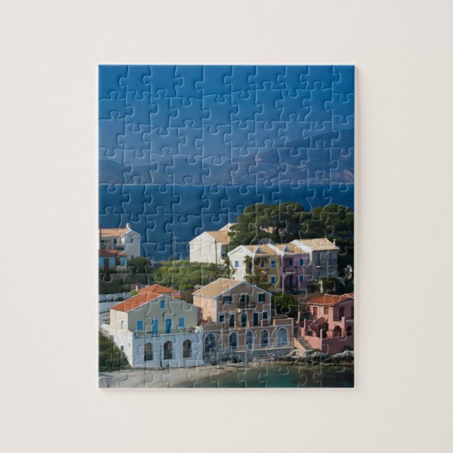 Puzzle GRIEGO, Islas Jónicas, KEFALONIA, Assos: (Vertical)