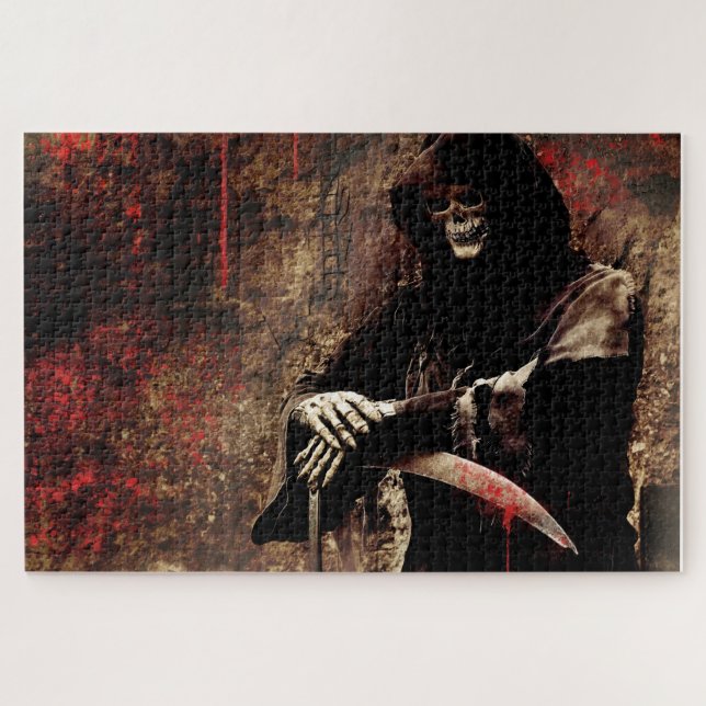 Puzzle Grim Reaper con Machete (Horizontal)