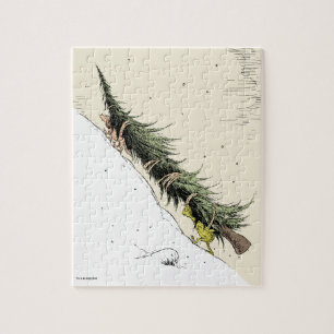 Puzzle Grinch y Max devuelven el árbol de Navidad