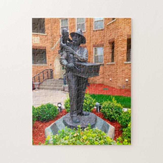 Puzzle Grinder de órganos de Kansas. (Vertical)