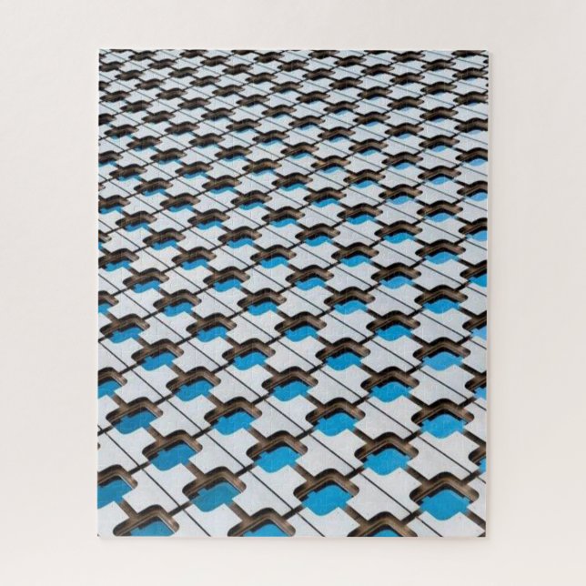 Puzzle Gris azul rompe (Vertical)