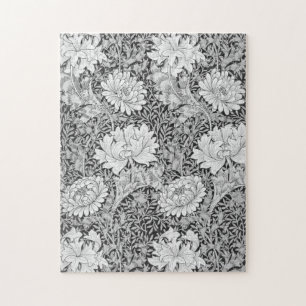 Puzzle Gris crisantemo, William Morris