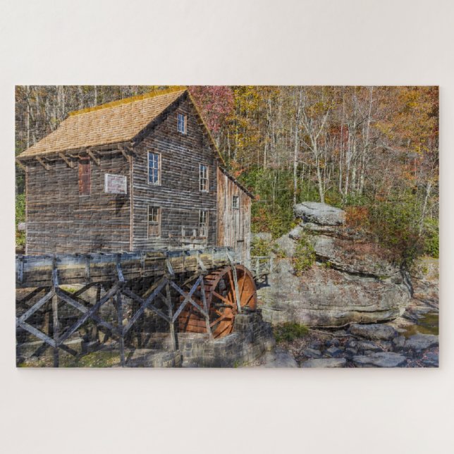 Puzzle Grist Mill Virginia (Horizontal)