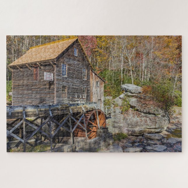Puzzle Grist Mills Virginia (Horizontal)