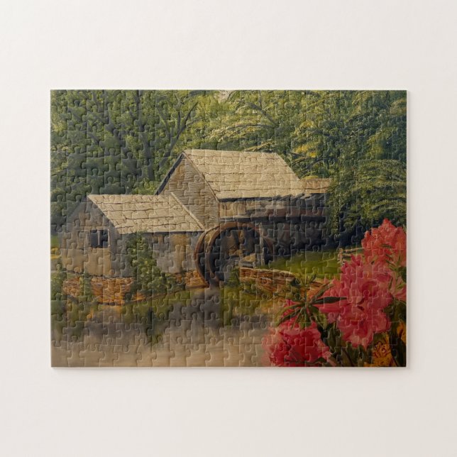 Puzzle Gristmill, por Gary Poling (Horizontal)