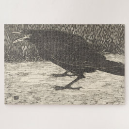 Puzzle Gritando a Crow (por Jan Mankes)