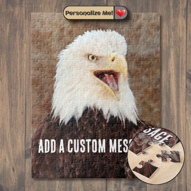 Puzzle Grito del Águila Calva (Bald Eagle Screech Jigsaw Puzzle)