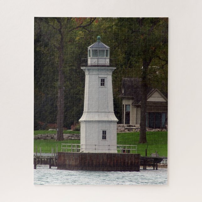 Puzzle Grosse Ile North Channel Front Range Light (Vertical)