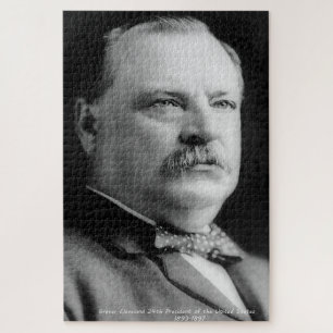 Puzzle Grover Cleveland 22º Presidente de América.