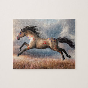 Puzzle Grullo War Horse