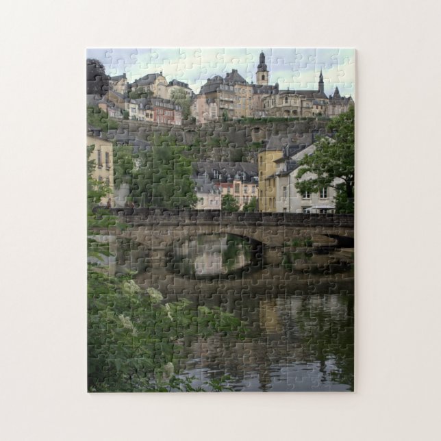 Puzzle Grund, Luxemburgo (Vertical)